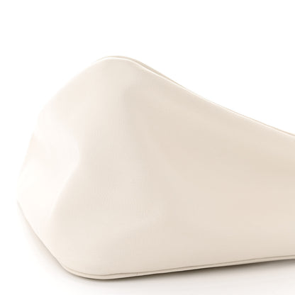 Prada Grace Lux Triangle Shoulder Bag White 10 of 12