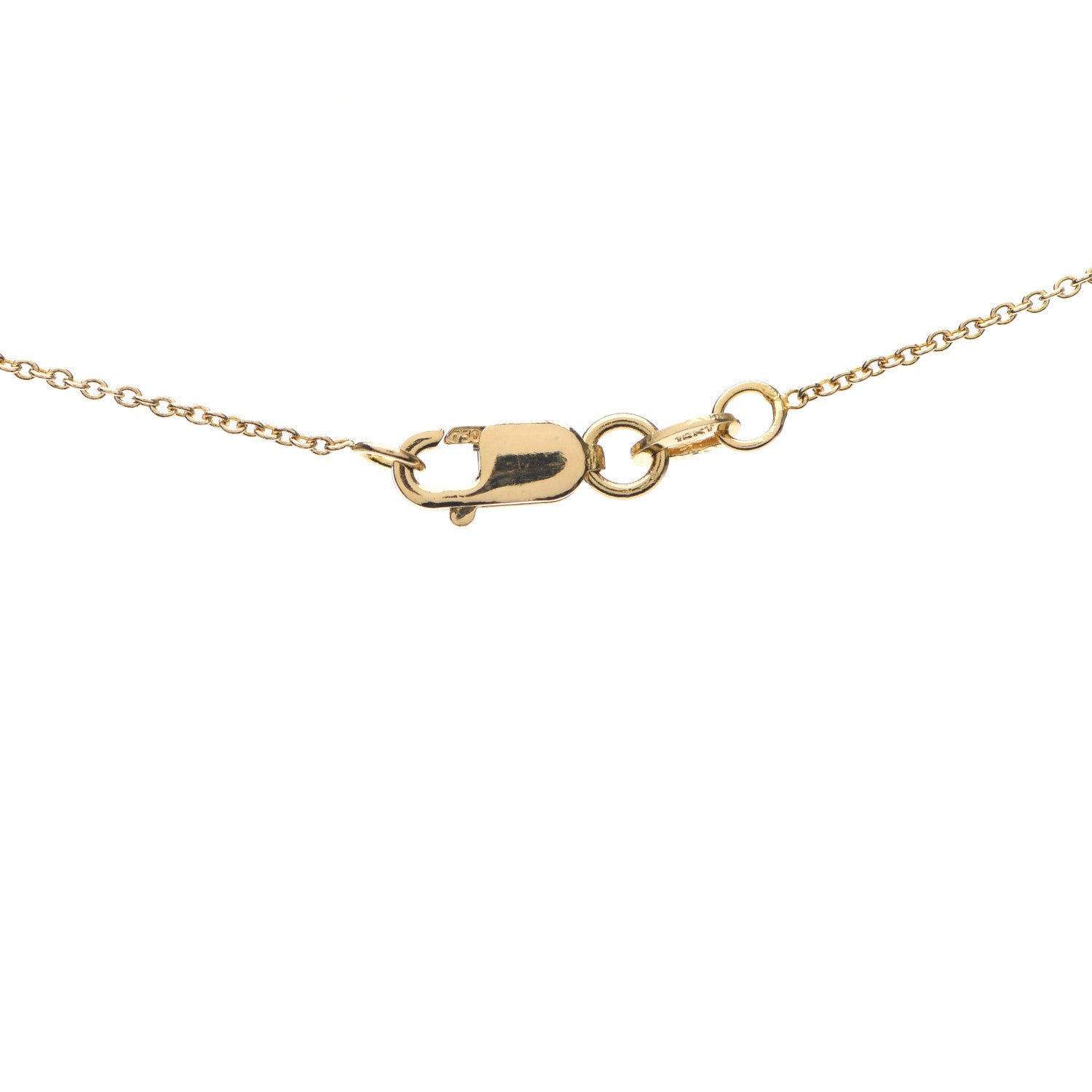 Roberto Coin 18K Yellow Gold Diamond Tiny Treasures Baby Cross Pendant Necklace 4 of 5