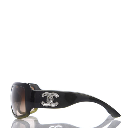 Chanel CC Sunglasses 6018 Black 3 of 7