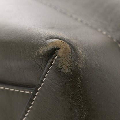 Bottega Veneta Calfskin Suede Maxi Intrecciato Arco 75 Olive Oil 16 of 16