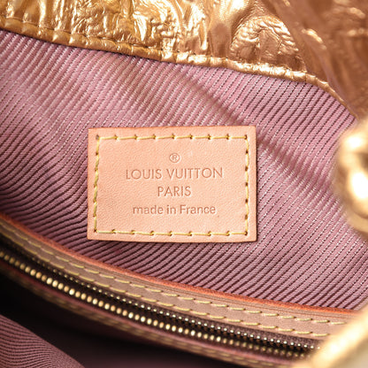 Louis Vuitton Jacquard Quilted Monogram Limelight Clutch PM Gold 6 of 8