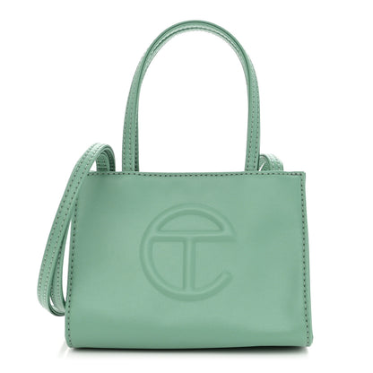 Telfar Vegan Leather Small Shopping Bag Sage 1 of 9