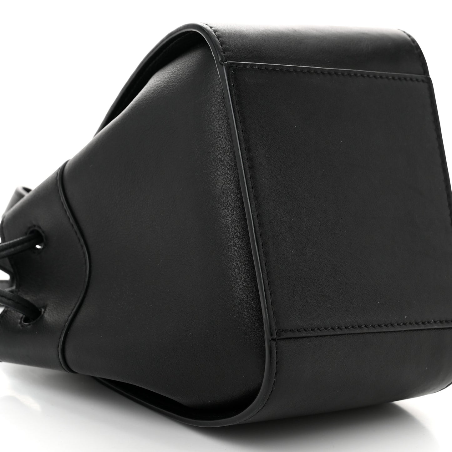 Calfskin Mini Hammock Shoulder Bag Black