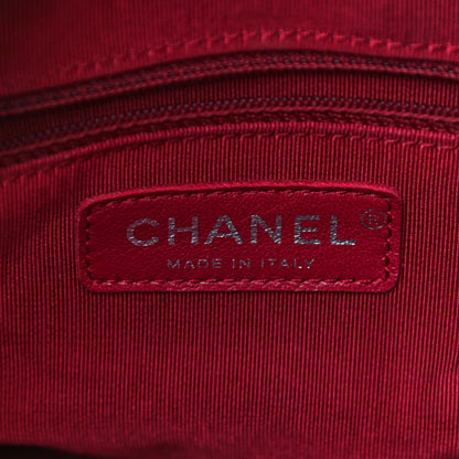 Chanel Metallic Lambskin Calfskin Quilted Medium Gabrielle Hobo Silver 6 of 14
