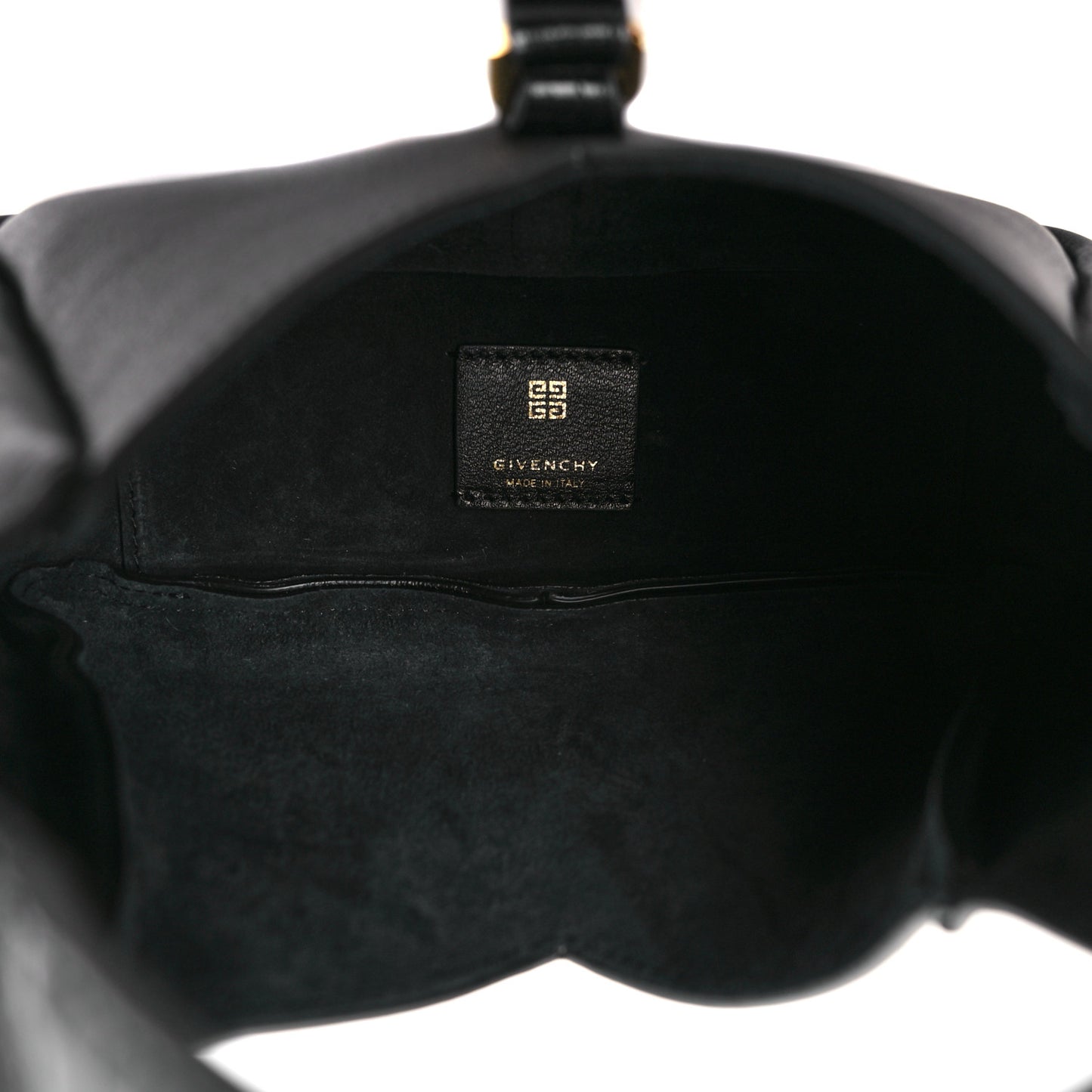 Grained Calfskin Mini G-Lock Hobo Black
