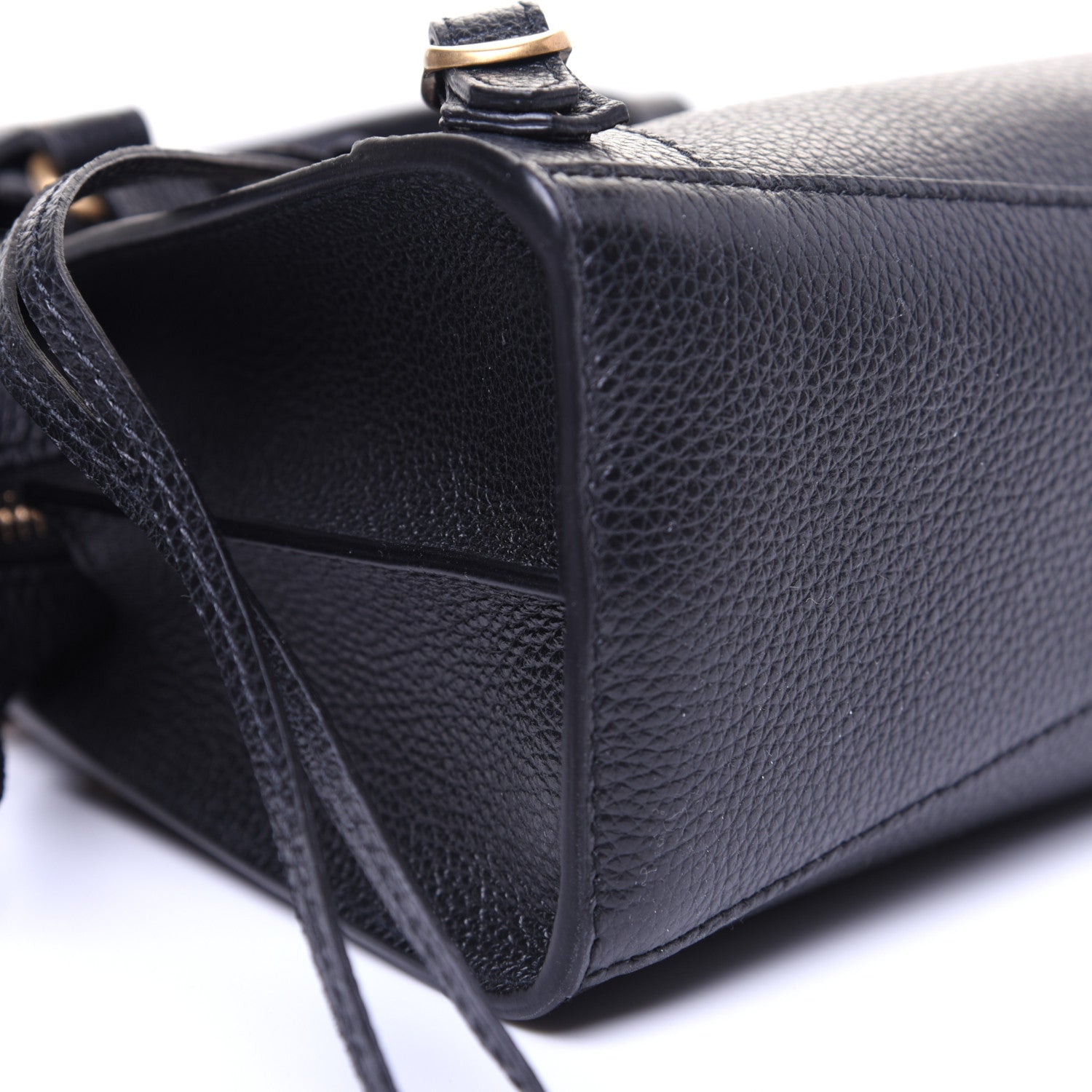 Balenciaga Grained Calfskin Neo Classic Gold Hardware Mini City Black 6 of 13