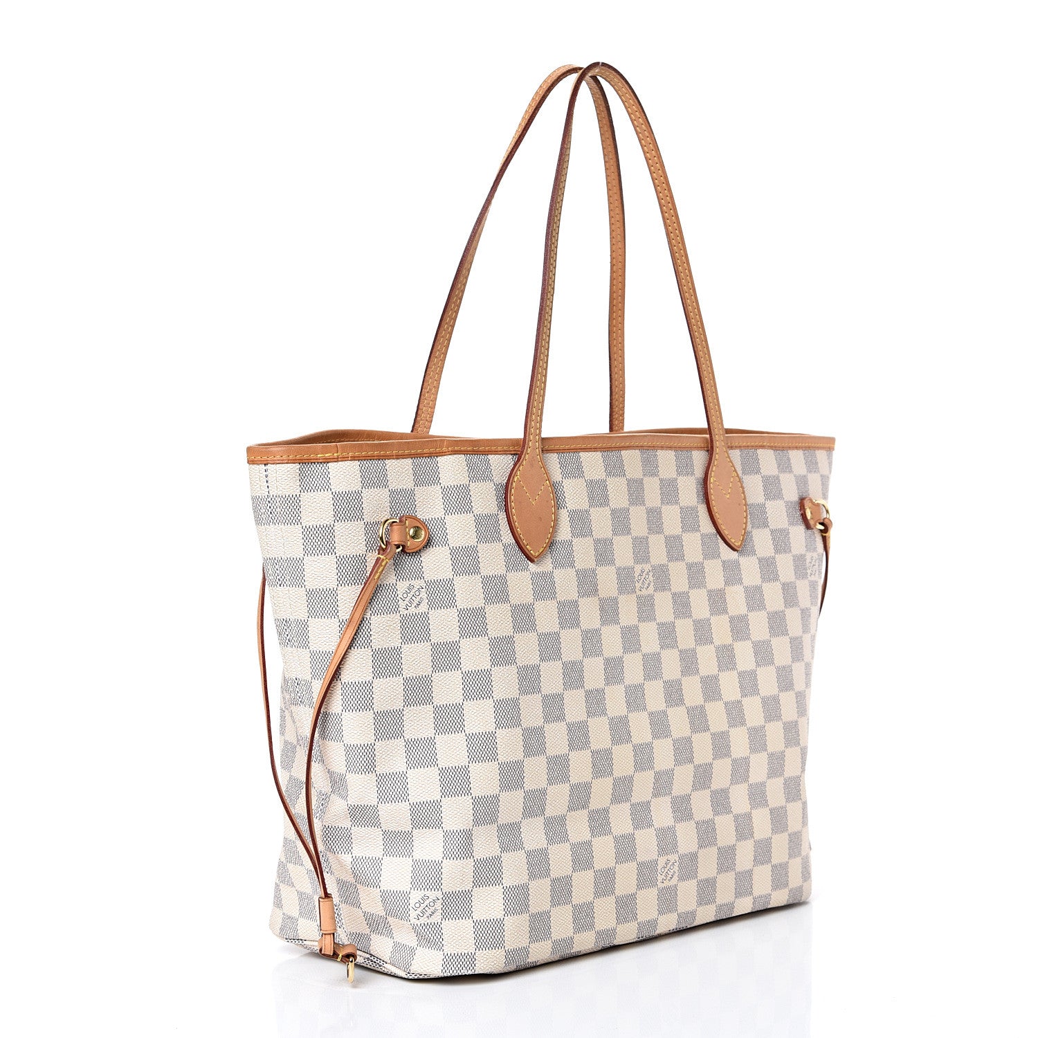 Louis Vuitton Damier Azur Neverfull MM 2 of 13