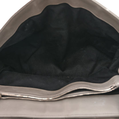 Saint Laurent Calfskin Y Quilted Monogram Large Loulou Chain Satchel Earth 5 of 21