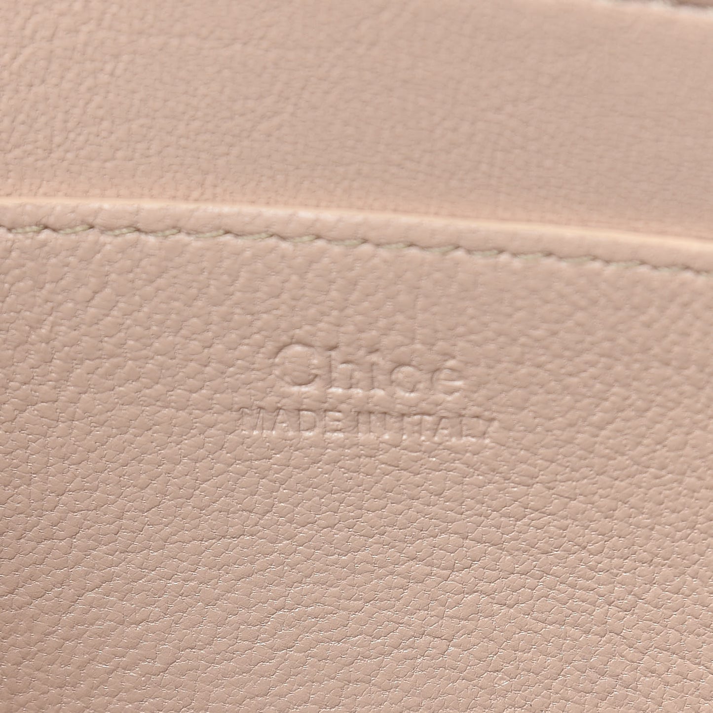 Nappa Medium Elle Chain Clutch Blush Nude