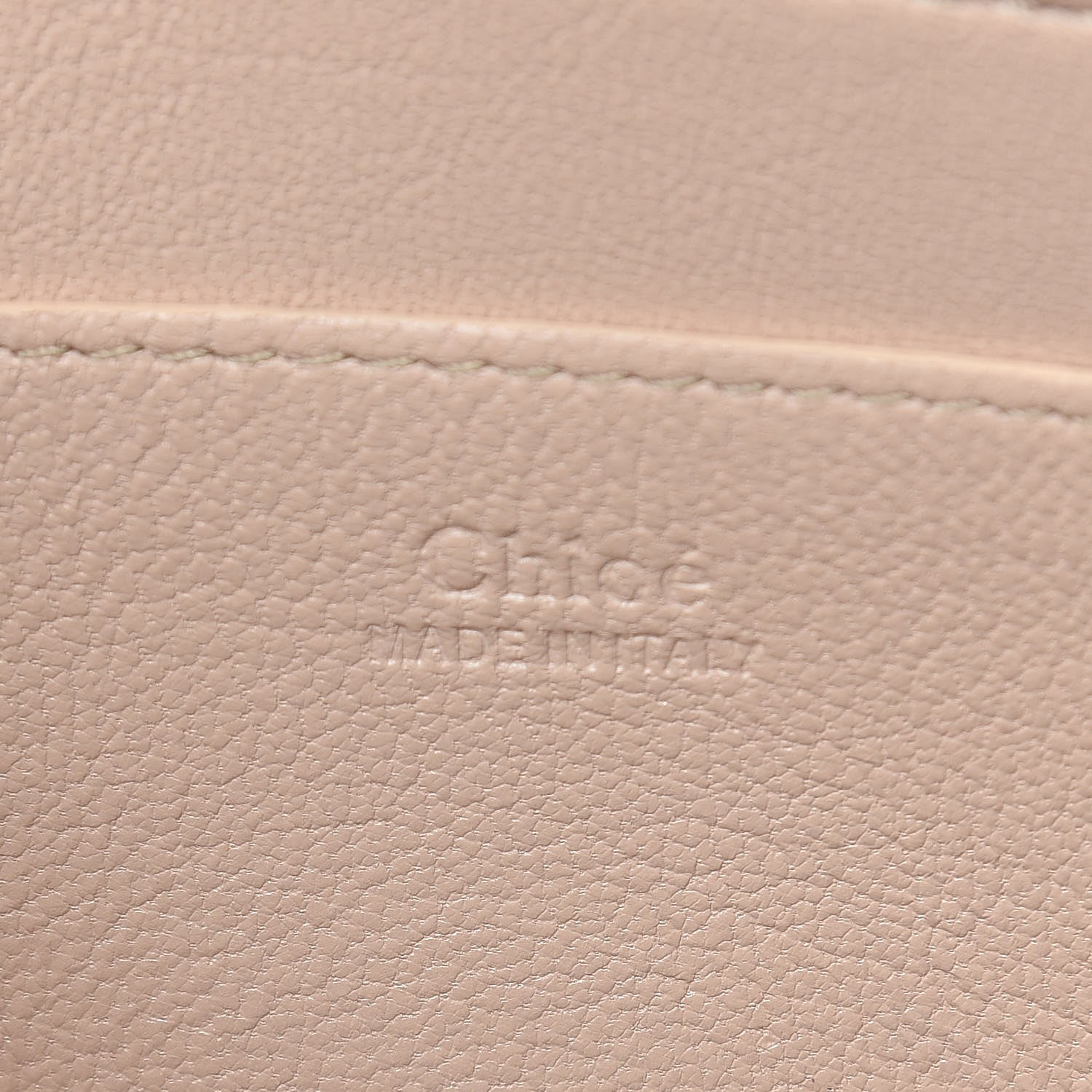 Chloe Nappa Medium Elle Chain Clutch Blush Nude 6 of 9