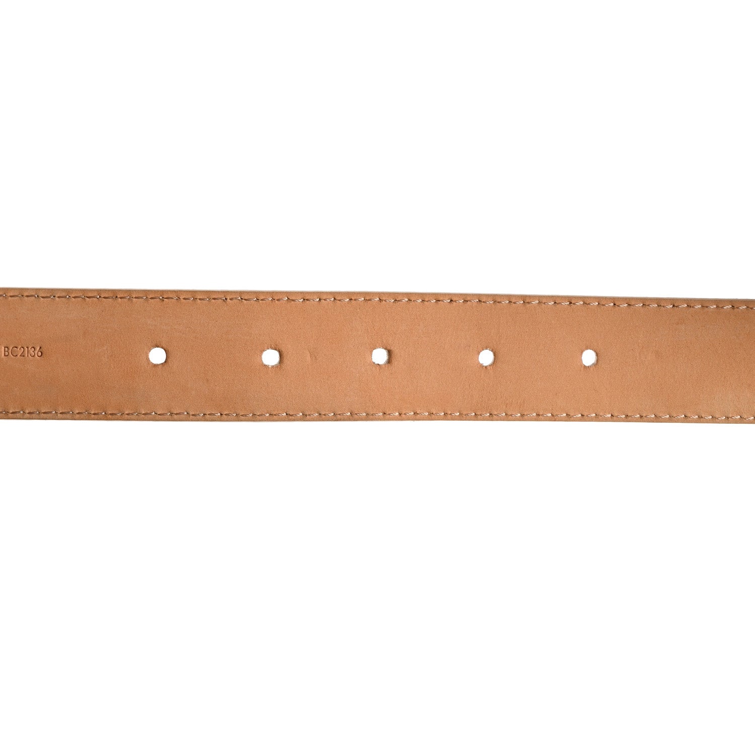 Louis Vuitton Damier Azur 30mm Tresor Belt 80 32 7 of 9