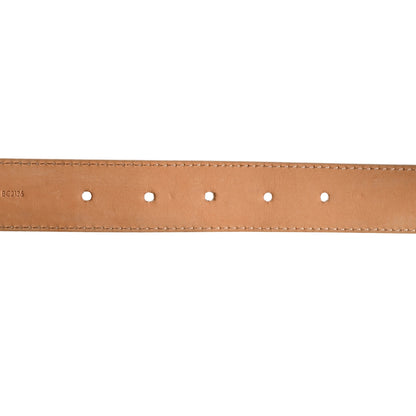 Louis Vuitton Damier Azur 30mm Tresor Belt 80 32 7 of 9