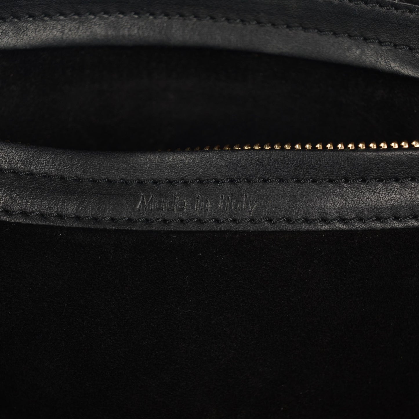 Supple Calfskin Medium Phantom Luggage Black