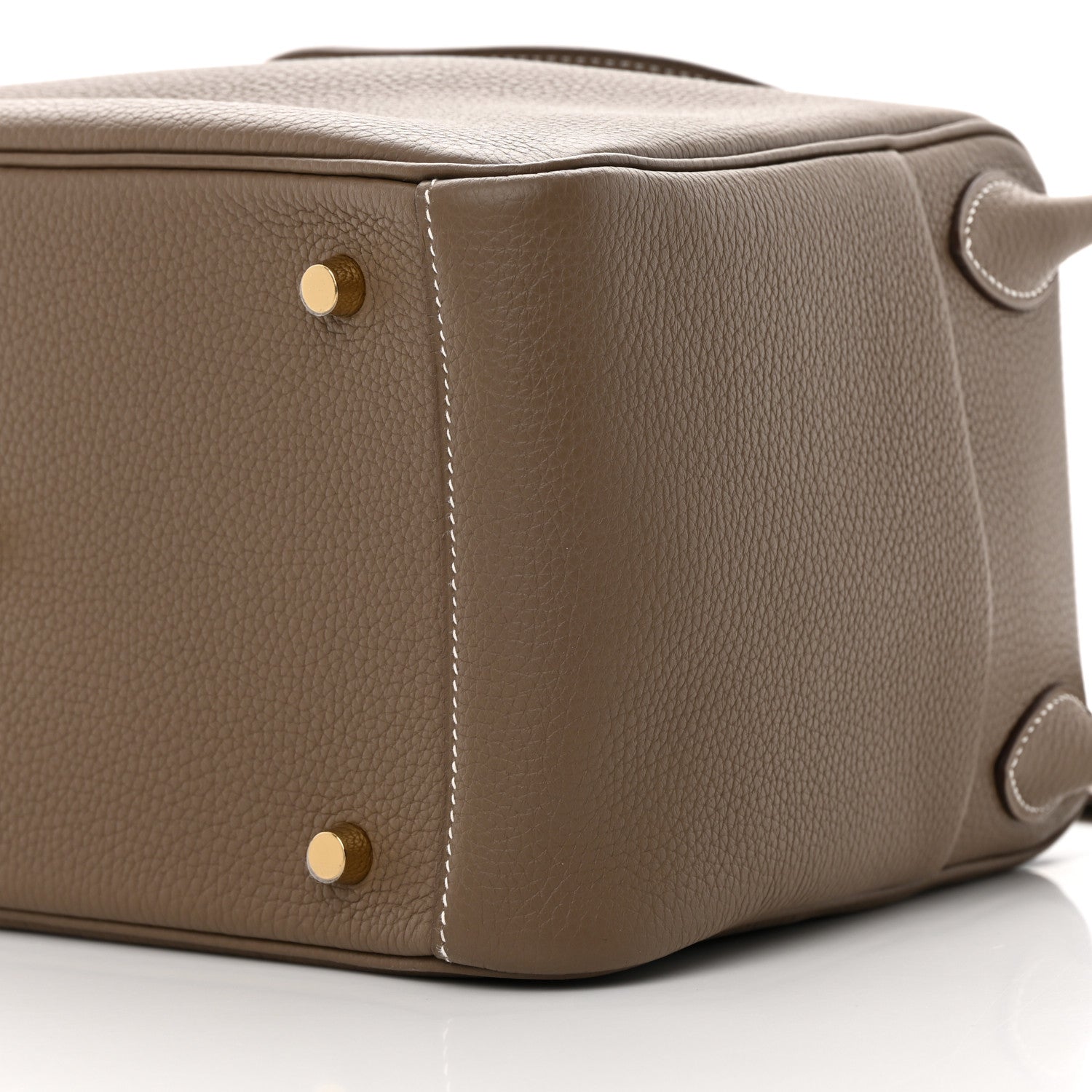 Hermes Taurillon Clemence Lindy 30 Etoupe 10 of 11
