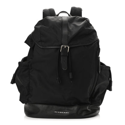 Burberry Nylon Grained Calfskin Watson Diaper Bag Black 1 of 11