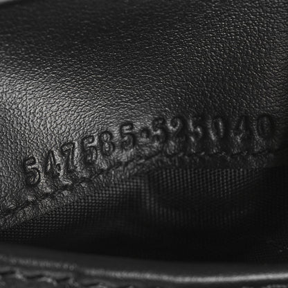 Gucci Plutone Calfskin Logo Bi-Fold Wallet Black 7 of 8