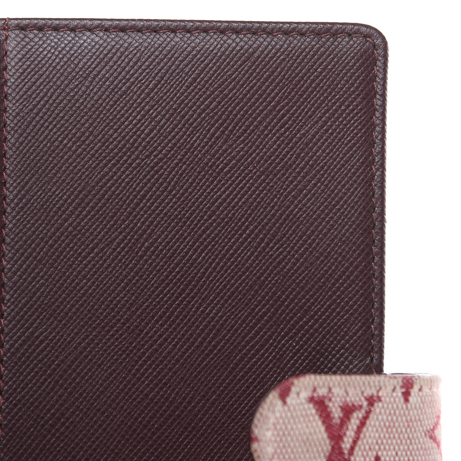 Louis Vuitton Mini Lin Small Ring Agenda Cover Cherry 8 of 9