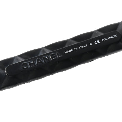 Chanel Acetate Quilted Polarized Butterfly CC Sunglasses 5288-Q Black 5 of 7