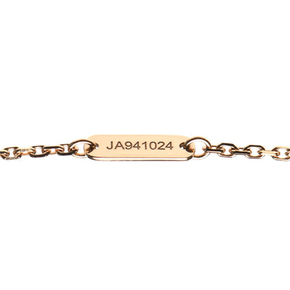 Van Cleef & Arpels 18K Rose Gold Carnelian Perlee Couleurs Pendant Necklace 5 of 7