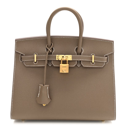 Hermes Epsom Birkin Sellier 25 Etoupe 1 of 11
