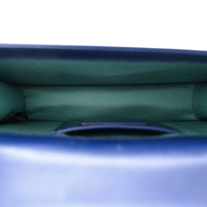 Bulgari Calfskin Serpenti Forever Crossbody Bag Blue 5 of 9
