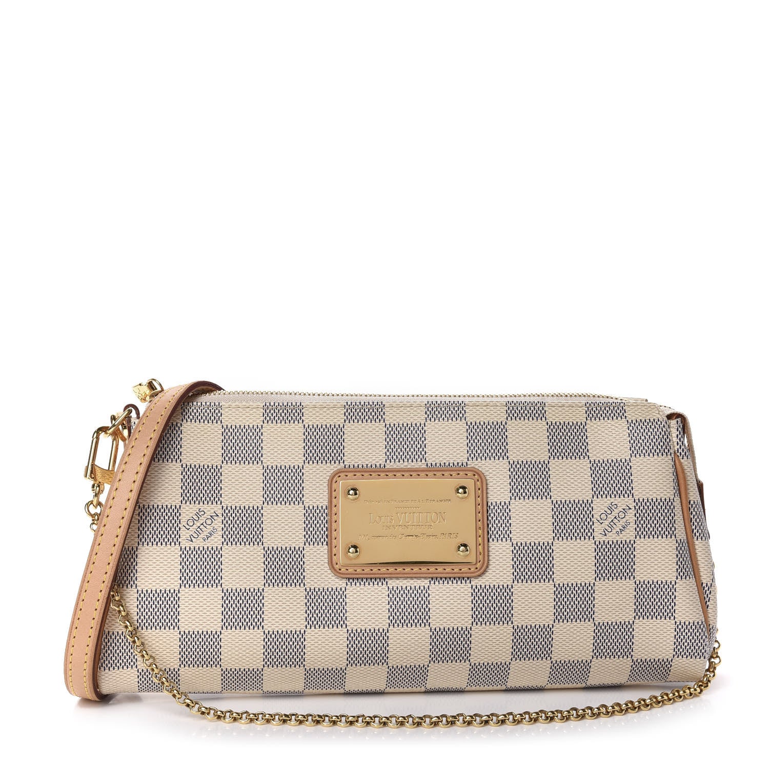 Louis Vuitton Damier Azur Eva Clutch 1 of 12