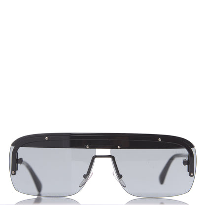 Prada Rectangular Sunglasses SPR 15U Black 3 of 6