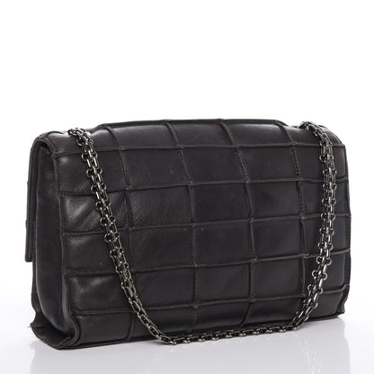 Chanel Lambskin Medium Patchwork Mademoiselle Flap Grey 3 of 12