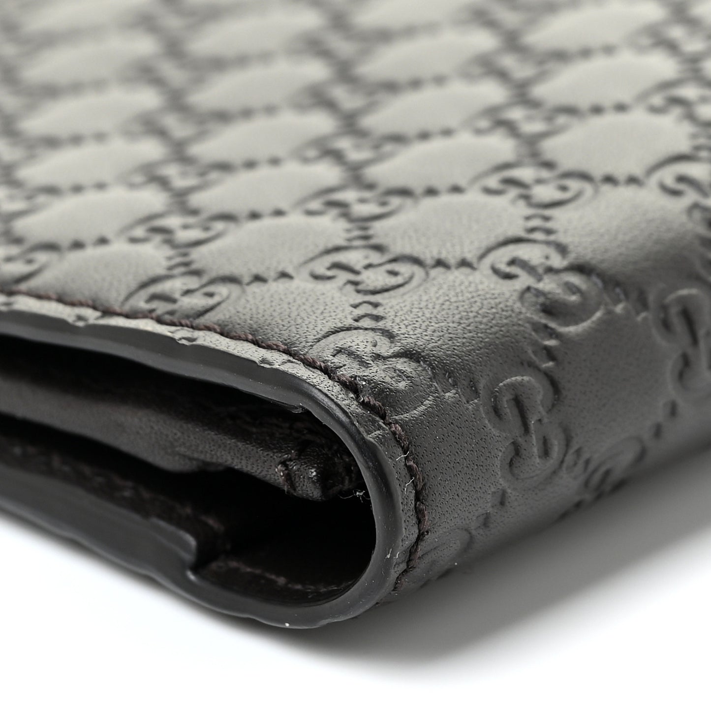 Microguccissima Bi-Fold Organizer Wallet Testa di Moro