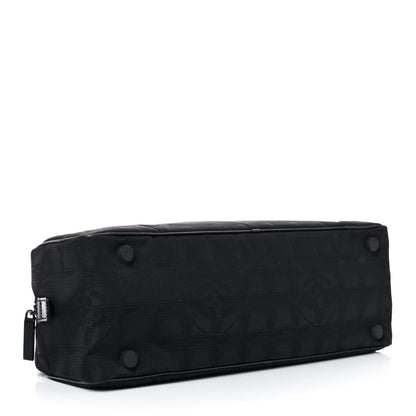 Chanel Nylon Travel Bowler Black 4 of 12
