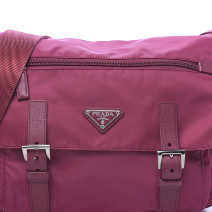 Prada Nylon Vela Sport Messenger Bag Ibisco 7 of 9