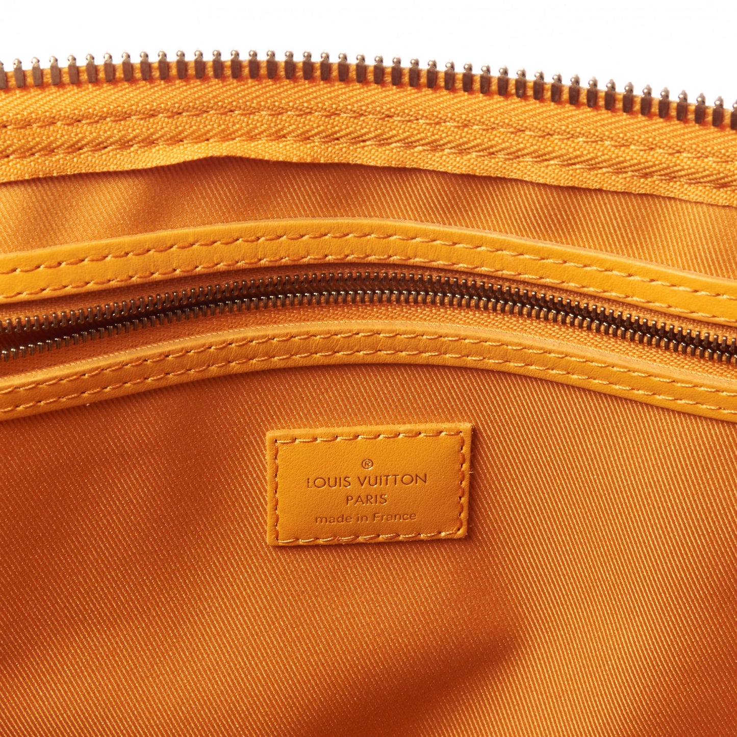 Denim Monogram Keepall Bandouliere 50 Ocre