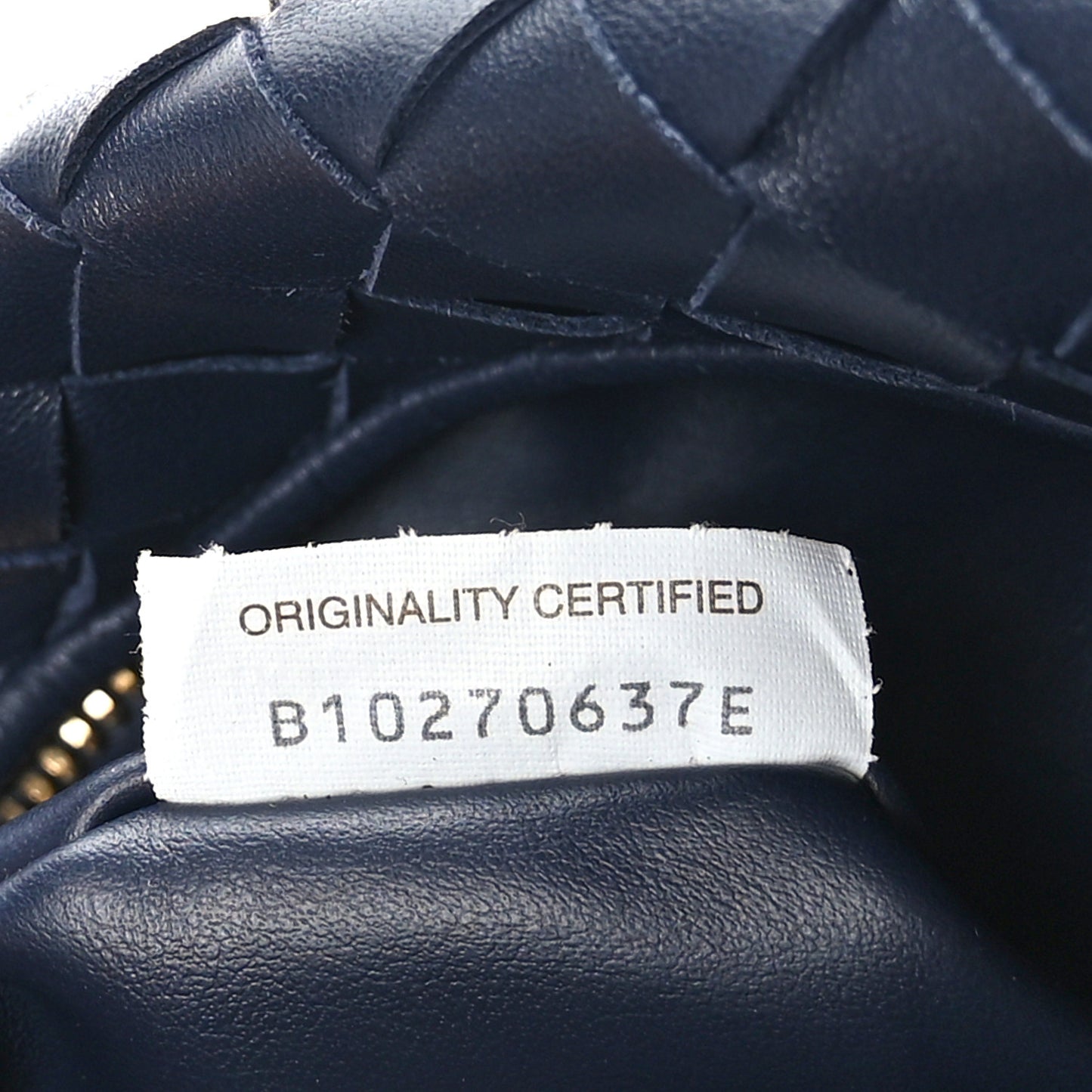 Nappa Intrecciato Teen Jodie Navy