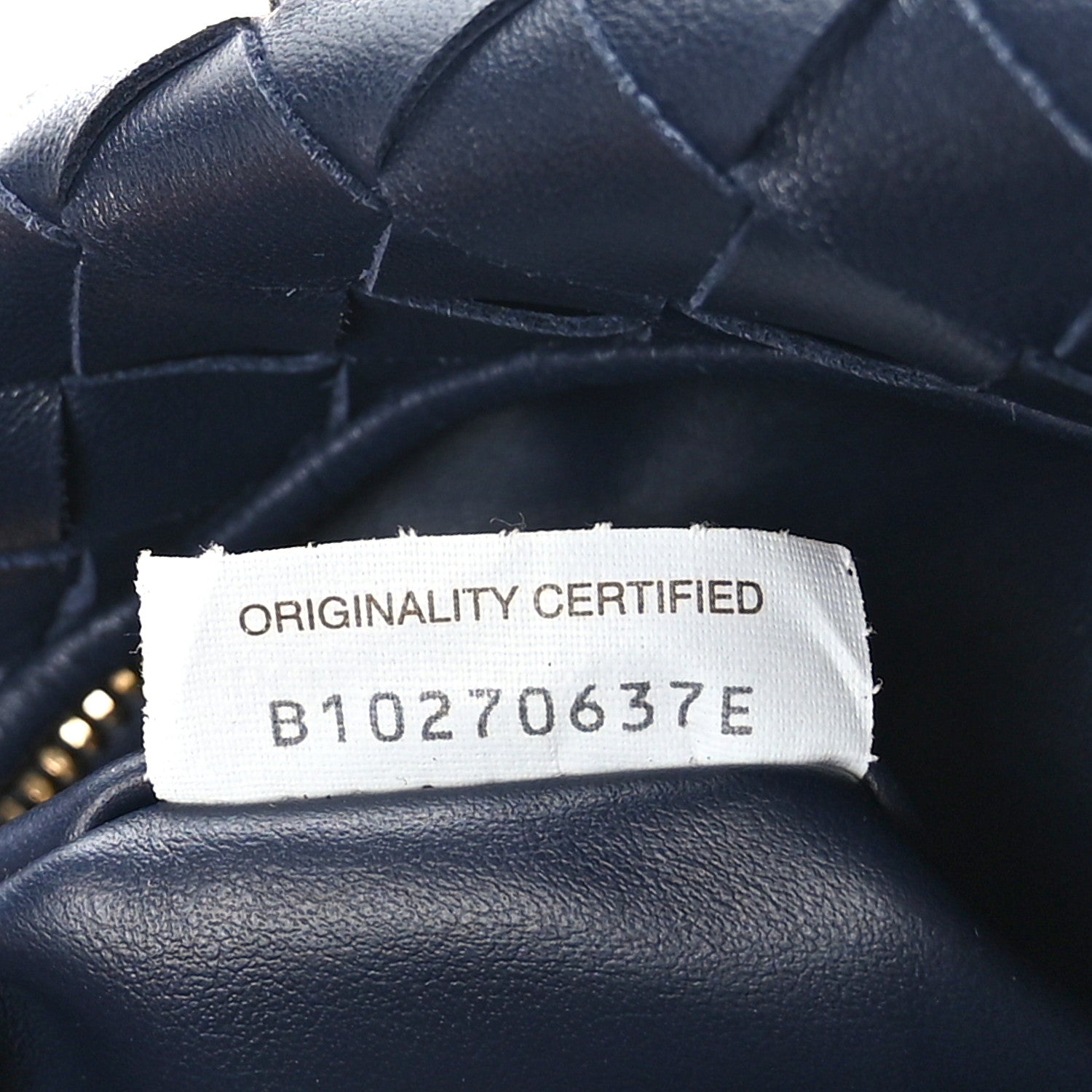 Bottega Veneta Nappa Intrecciato Teen Jodie Navy 7 of 9
