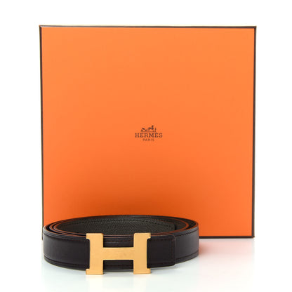 Hermes Swift Epsom 24mm Mini Constance H Belt 85 Chocolate 6 of 6