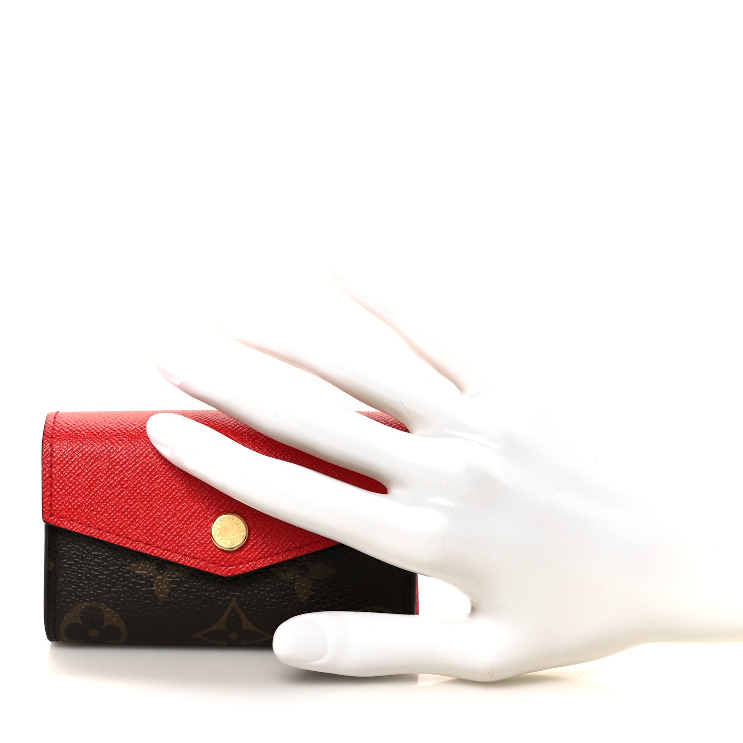 Louis Vuitton Monogram Sarah Multicartes Coquelicot 2 of 8