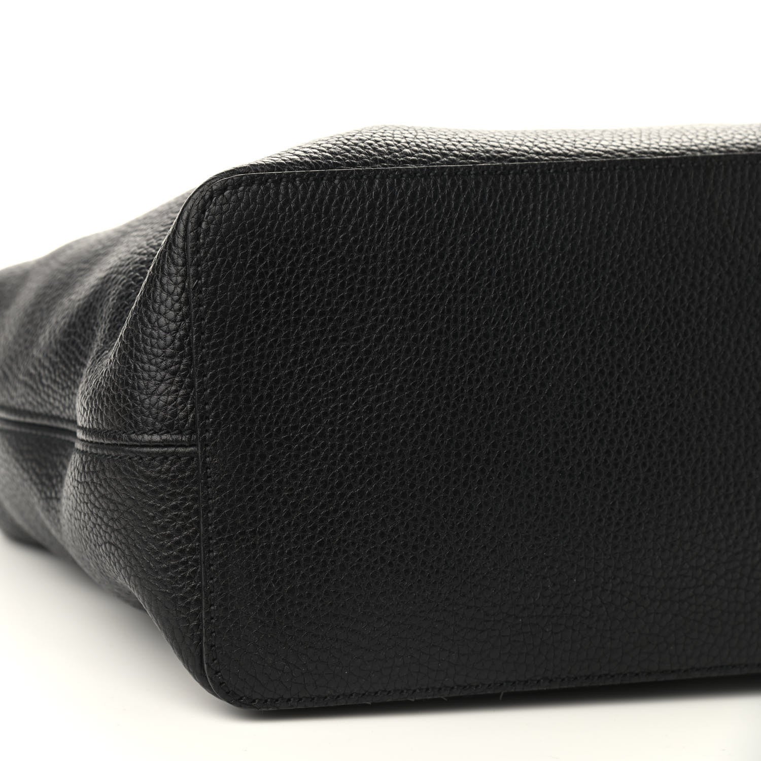 Gucci Pebbled Calfskin Large Soho Hobo Black 8 of 10
