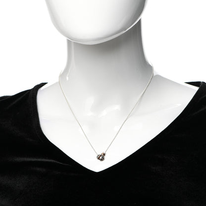 Tiffany Sterling Silver 18K Rose Gold Return to Tiffany Love Bugs Ladybug Pendant Necklace 2 of 5