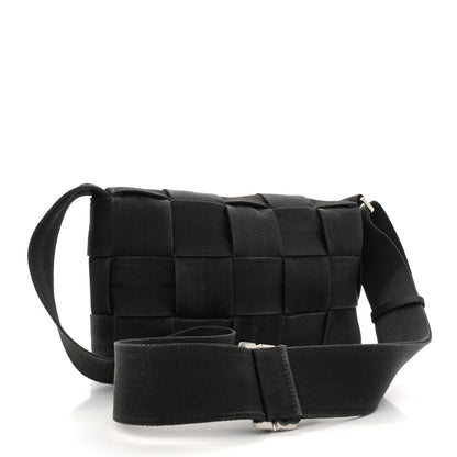 Bottega Veneta Webbing Maxi Intrecciato Cassette Bag Black 3 of 10