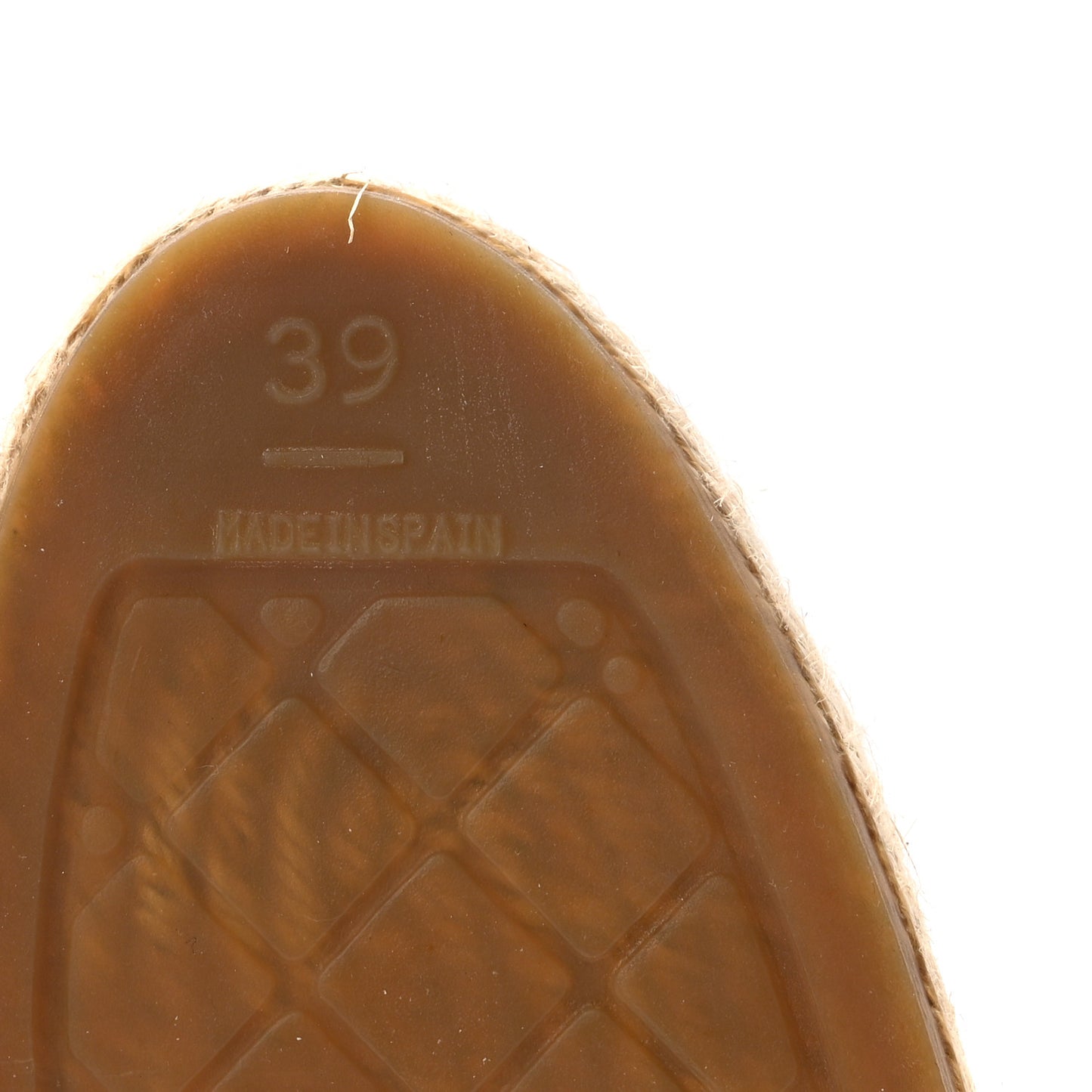 Suede Pearl CC Espadrilles 39 Beige Black