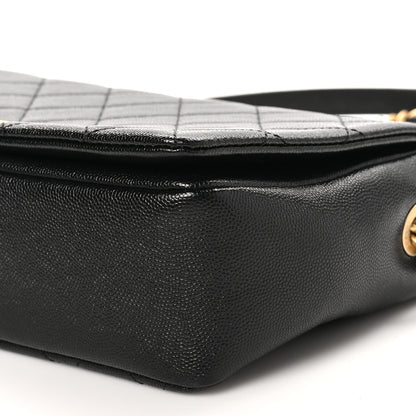 Chanel Caviar Quilted Medium Fashion Therapy Flap Bag Black 10 of 10