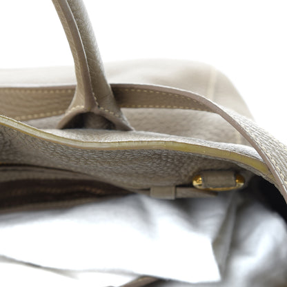 Prada Vitello Daino Tote Argilla 14 of 17