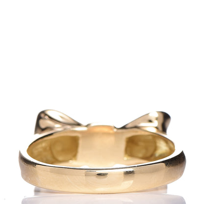 Tiffany 18K Yellow Gold Bow Ring 49 5 3 of 5