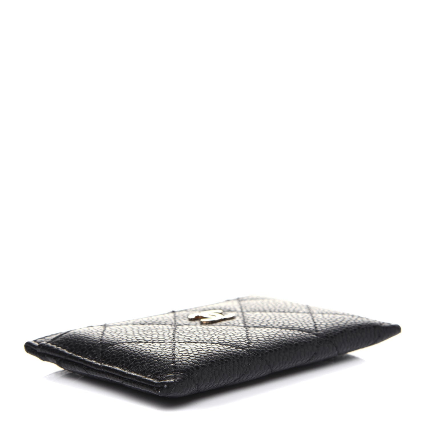 Chanel Caviar Quilted Card Holder Black 5 of 10