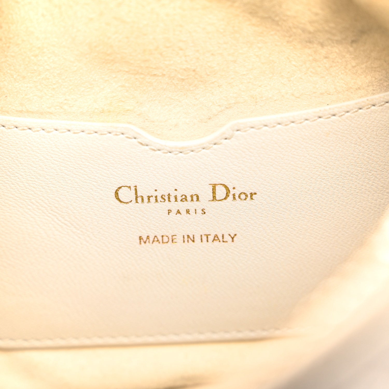 Christian Dior Lambskin Cannage Small Dior Vibe Hobo Bag White 7 of 11