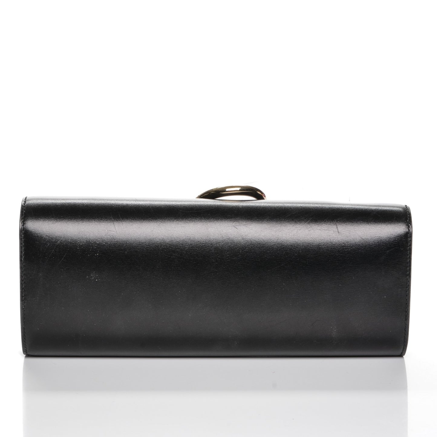 Tadelakt Egee Clutch Black