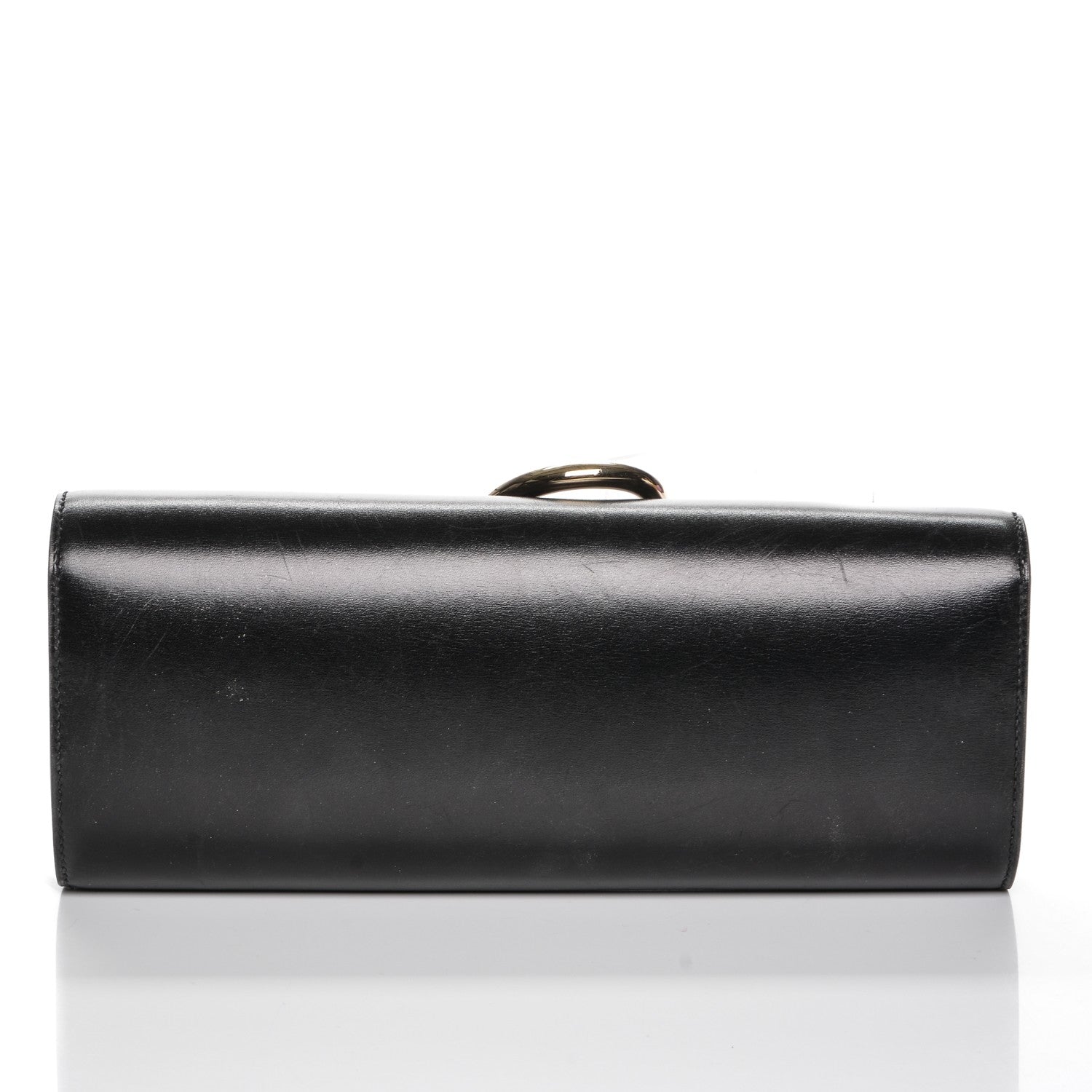 Hermes Tadelakt Egee Clutch Black 4 of 20