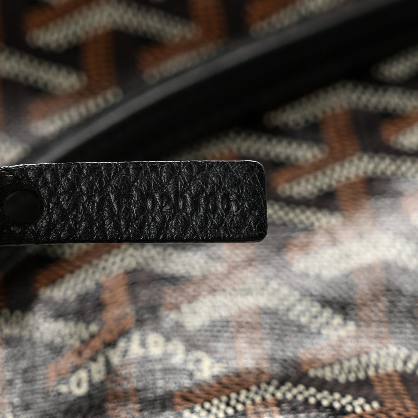 Goyardine Reversible Anjou GM Black