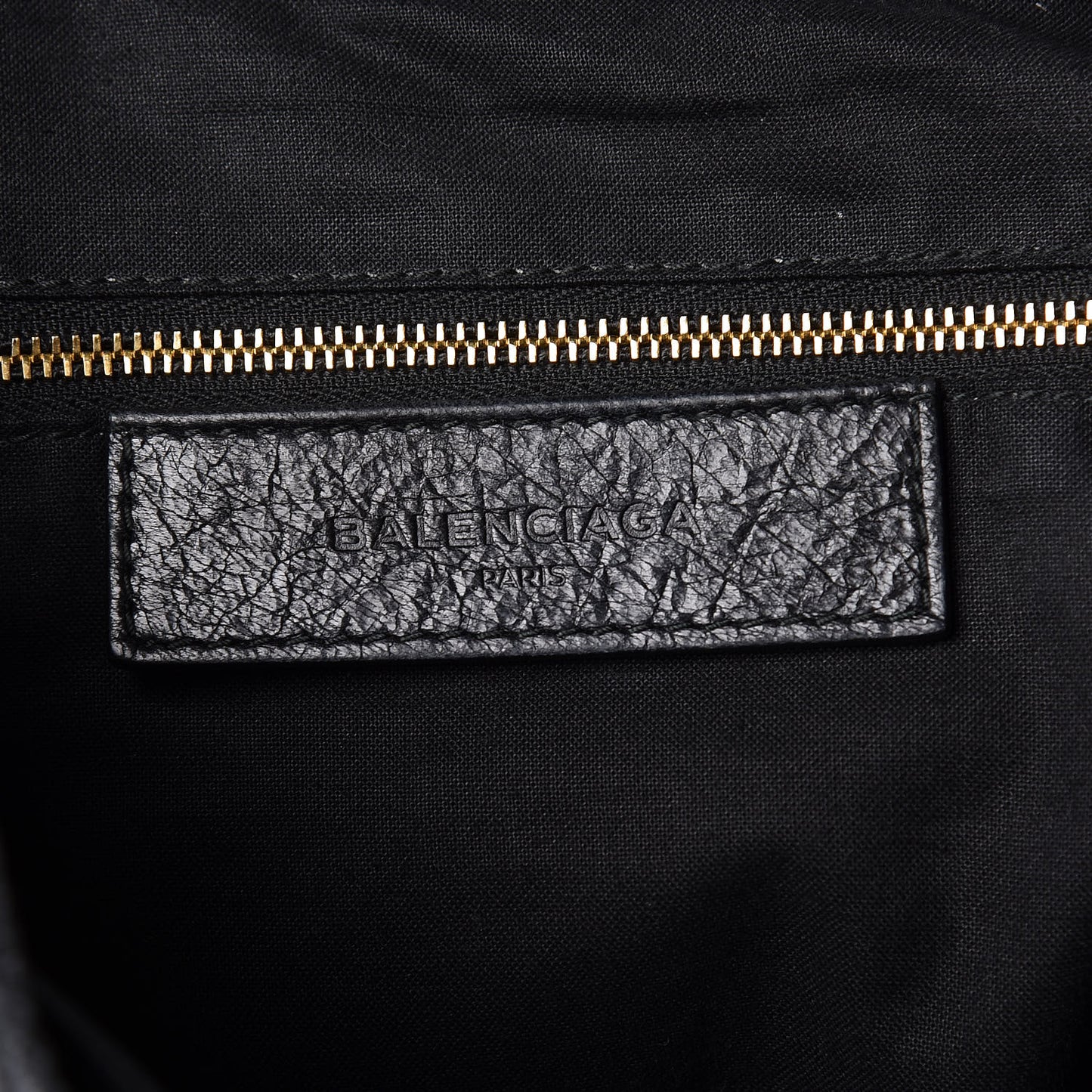 Agneau Classic Gold Hardware S Traveler Backpack Black