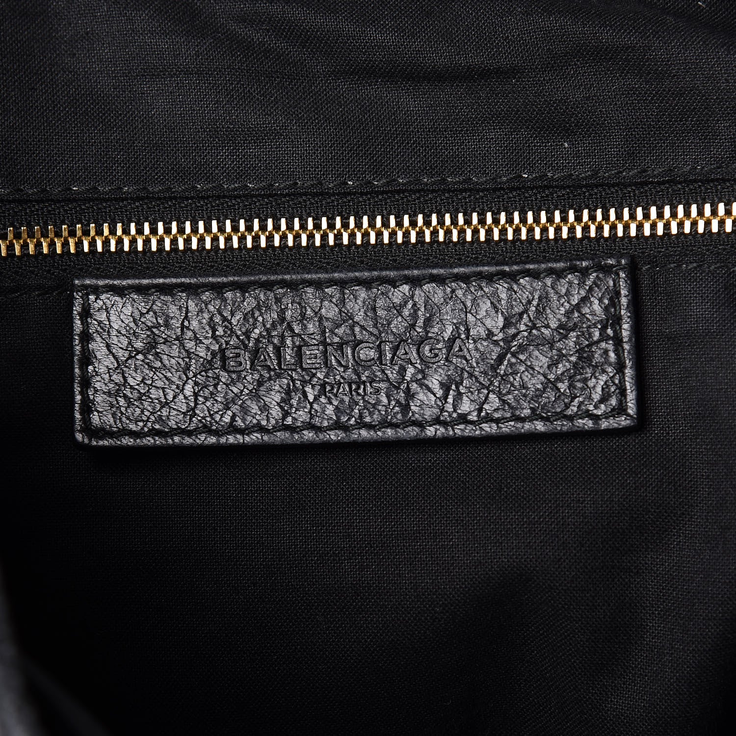 Balenciaga Agneau Classic Gold Hardware S Traveler Backpack Black 8 of 9